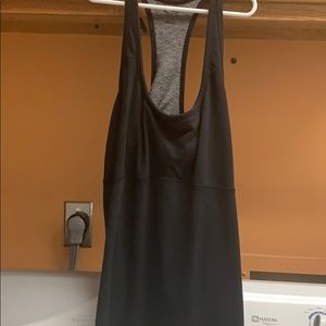 Black workout shirt